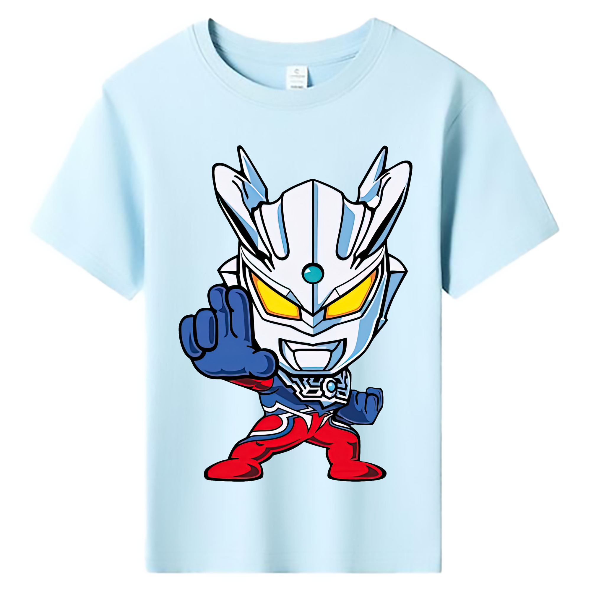 （画像用） ウルトラマン Ultraman 綿100％キッズTシャツ（フロントプリント）